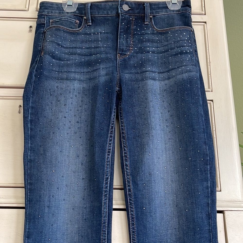 White House Black Market Embellished jeans size 2 - Picture 7 of 8